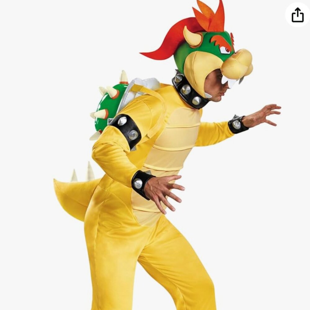 Bowser Adult Costume